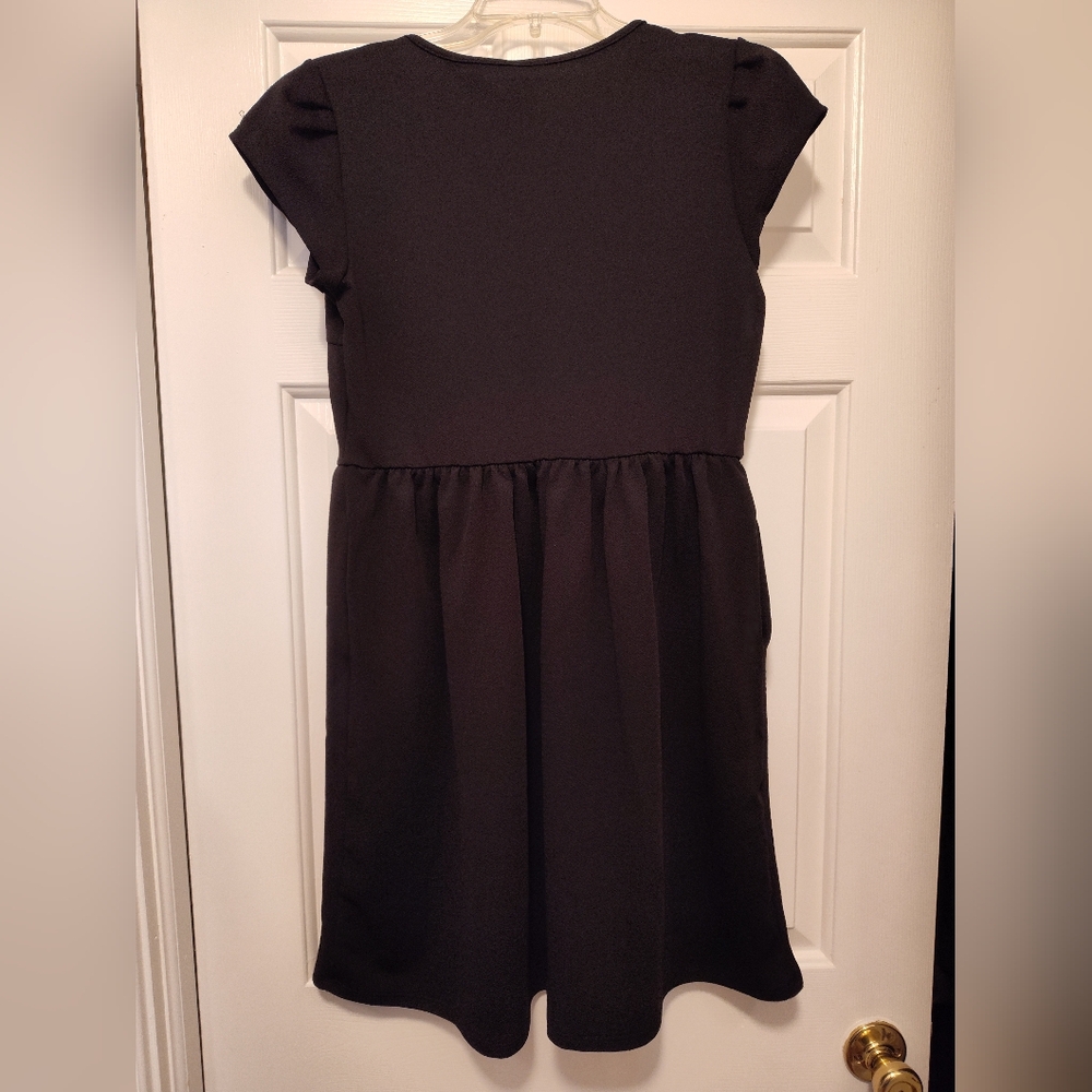 💙 Honey & Lace Black Dress - Picture 4 of 11